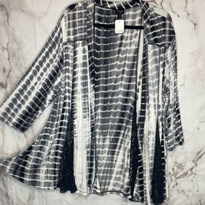 Tie dye cardigan
